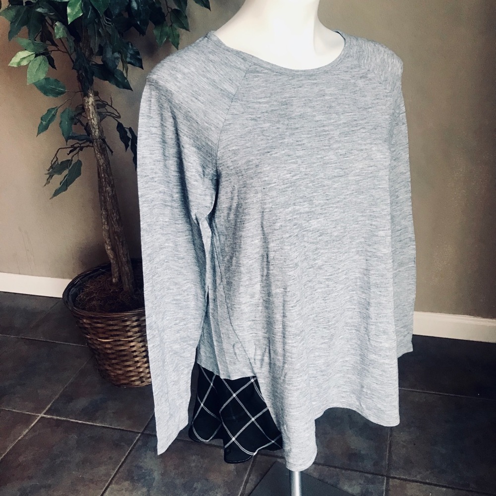 LOFT SHIRTTAIL TOP